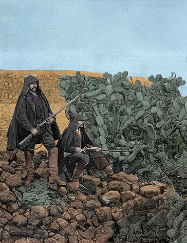 Deux membres de Cosa nostra (XIXᵉ s.) © CC0/WikiCommons